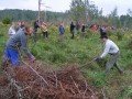 Aleš Sýkora ze Samostatné dětské organizace Vlčata Rabštejnská Lhota při práci v Tatrách